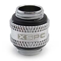 XSPC Adattatore 10mm 2x G1/4 V2 - Cromato