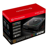 Thermaltake Smart Pro RGB 80Plus Bronze PSu Modulare - 650 Watt