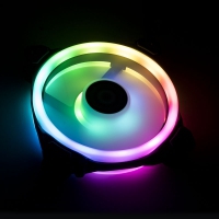 Thermaltake Riing Trio 12, LED RGB, Radiator Fan Premum, 120mm - Kit 3 Pezzi