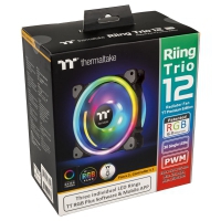 Thermaltake Riing Trio 12, LED RGB, Radiator Fan Premum, 120mm - Kit 3 Pezzi