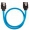 Corsair Premium Sleeved SATA Cable - SATA 6Gbps 30cm, Blu