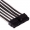 Corsair Premium Sleeved DC Cable Pro Kit, Type 4 (Generation 4) - Bianco/Nero