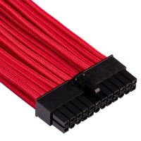 Corsair Premium Sleeved DC Cable Kit Starter, Type 4 (Generation 4) - Rosso