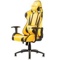 iTek Gaming Chair TAURUS P2 V2 - Nero/Giallo