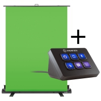 Elgato Green Screen + Elgato Stream Deck Mini