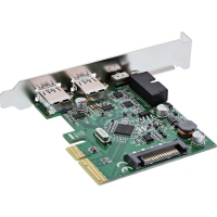 InLine Controller PCIe USB 3.1 2 Porte Type A