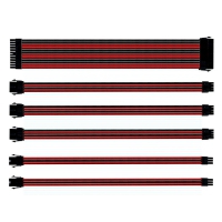 Cooler Master Sleeved Extension Cable Kit - Kit Cavi Sleeving  - Rosso / Nero
