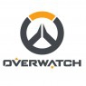 Adesivo Overwatch Logo, 250x190 mm - Grigio/Arancione