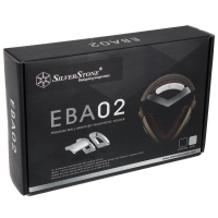 Silverstone SST-EBA02S Supporto Headset - Argento