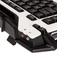 Roccat Skeltr Smart Communication RGB Gaming Keyboard - White