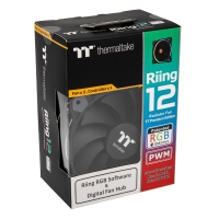 Thermaltake Riing 12, LED RGB TT Premium Edition - 120mm, Kit 3 Pezzi