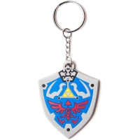 The Legend of Zelda Rubber Keychain Hyrulian Crest - 7 cm
