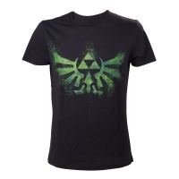 The Legend of Zelda T-Shirt Green Zelda Logo - Large