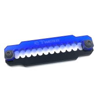 Twister Cable Comb ATX 24 Pin - Nero/Blu