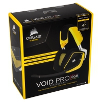 Corsair Gaming VOID PRO RGB Wireless SE Dolby 7.1 - Giallo/Carbonio