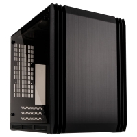 Lian Li PC-Q39GWX Case Mini-ITX - Vetro Temperato, Nero