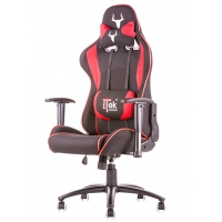 iTek Gaming Chair TAURUS S2 - Nero/Rosso