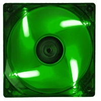 iTek Xtreme Flow, LED Verde - 120mm