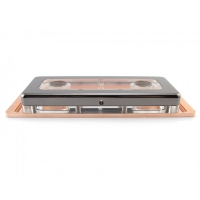 XSPC Neo Memory WaterBlock & Side Plate Set / 2 Moduli RAM - Nero Cromato