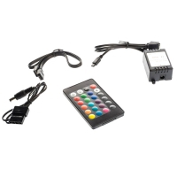 iTek RGB Color LED Kit - Telecomando IR - Solo PSu/Controller/Remote