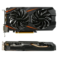 Gigabyte GeForce GTX 1060 OC WindForce 2X, 3072 MB GDDR5