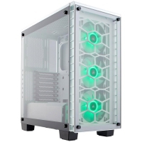 Corsair Crystal 460X RGB Mid-Tower Case - Bianco con Finestra
