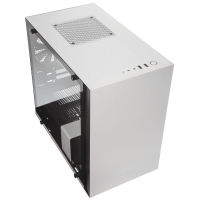 NZXT H200i Mini-ITX Gaming Case - Bianco/Nero con Finestra in Vetro Temperato
