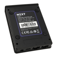 NZXT HUE 2 RGB Lighting Kit Controller - Nero
