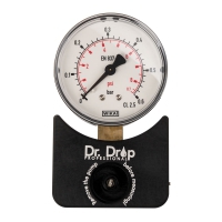 aqua computer Dr. Drop Professional Tester di Pressione con Pompa ad aria