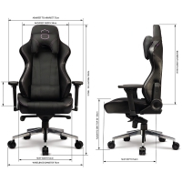Cooler Master Gaming Chair Caliber X1 - EcoPelle - Nero