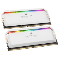 Corsair Dominator Platinum RGB DDR4 3200, CL16 - 16 GB Dual-Kit - Bianco