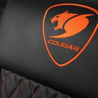 Cougar Ranger Advanced Gaming Sofa - Nero/Arancione