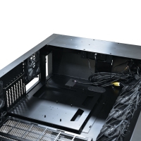 Lian Li DK-05F Desk Case (altezza regolabile) - Nero