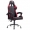 iTek Gaming Chair RHOMBUS FF10 - Tessuto, Doppio Cuscino - Nero/Rosso