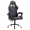 iTek Gaming Chair RHOMBUS FF10 - Tessuto, Doppio Cuscino - Nero/Nero