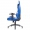 iTek Gaming Chair PLAYCOM PM20 - PVC, Doppio Cuscino - Blu/Nero
