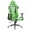 iTek Gaming Chair PLAYCOM PM20 - PVC, Doppio Cuscino - Verde/Nero