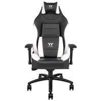 Thermaltake X-Comfort Black-White Gaming Chair - Bianco/Nero