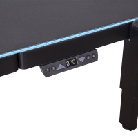 Thermaltake ToughDesk 500L RGB BattleStation Gaming Desk - Regolazione Altezza Elettrica