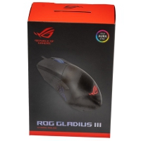 Asus ROG GLADIUS III Gaming Mouse, RGB - Nero