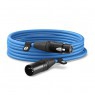 RODE XLR-Cable Cavo XLR per microfono, 6 metri - Blu