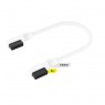 Corsair iCUE LINK Cable, 2x 135mm con Connettore 90 - Bianco
