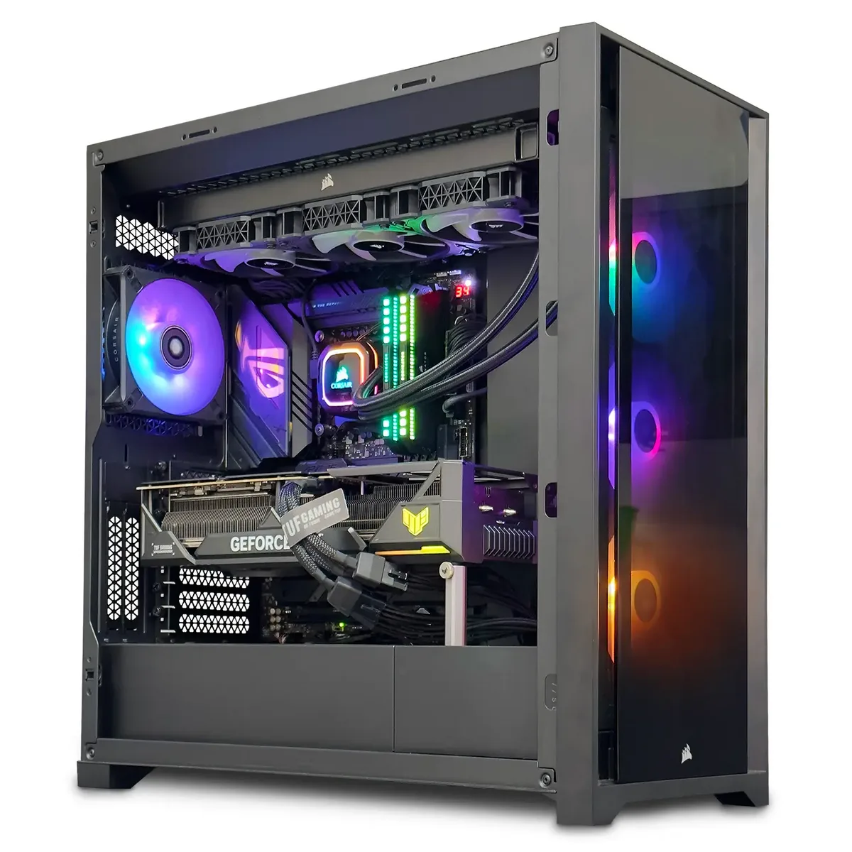 Corsair Gaming Rig 5000X, RTX 4090, Intel i9-13900K - Drako's Mods ...