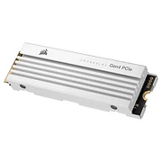 Corsair MP600 PRO LPX PCIe Gen4x4 NVMe M.2 SSD per PS5, Bianco - 4TB