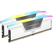 Corsair Vengeance RGB DDR5 6000MHz C30, Bianco - 64GB (2x32GB)