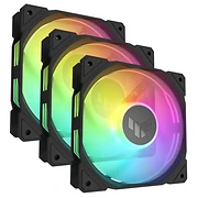 Asus TUF Gaming TR120 ARGB, Pack da 3 - Nero