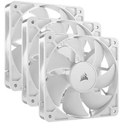 Corsair RS120, Ventola PWM - 120mm, 3 Ventole - Bianco