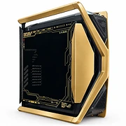 Asus ROG Hyperion GR701 BTF Edition 20 - Case Full Tower in alluminio, EATX, verniciatura custom Drako, Giallo