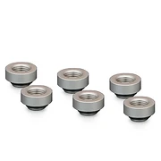 Thermal Grizzly DeltaMate Extender Fitting - MF7- Nickel Opaco - Confezione da 6