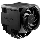 be quiet! Dark Rock Pro 6 - Dissipatore CPU dual-tower 7 heatpipe, Silent Wings 135mm e 120mm, semi-passivo